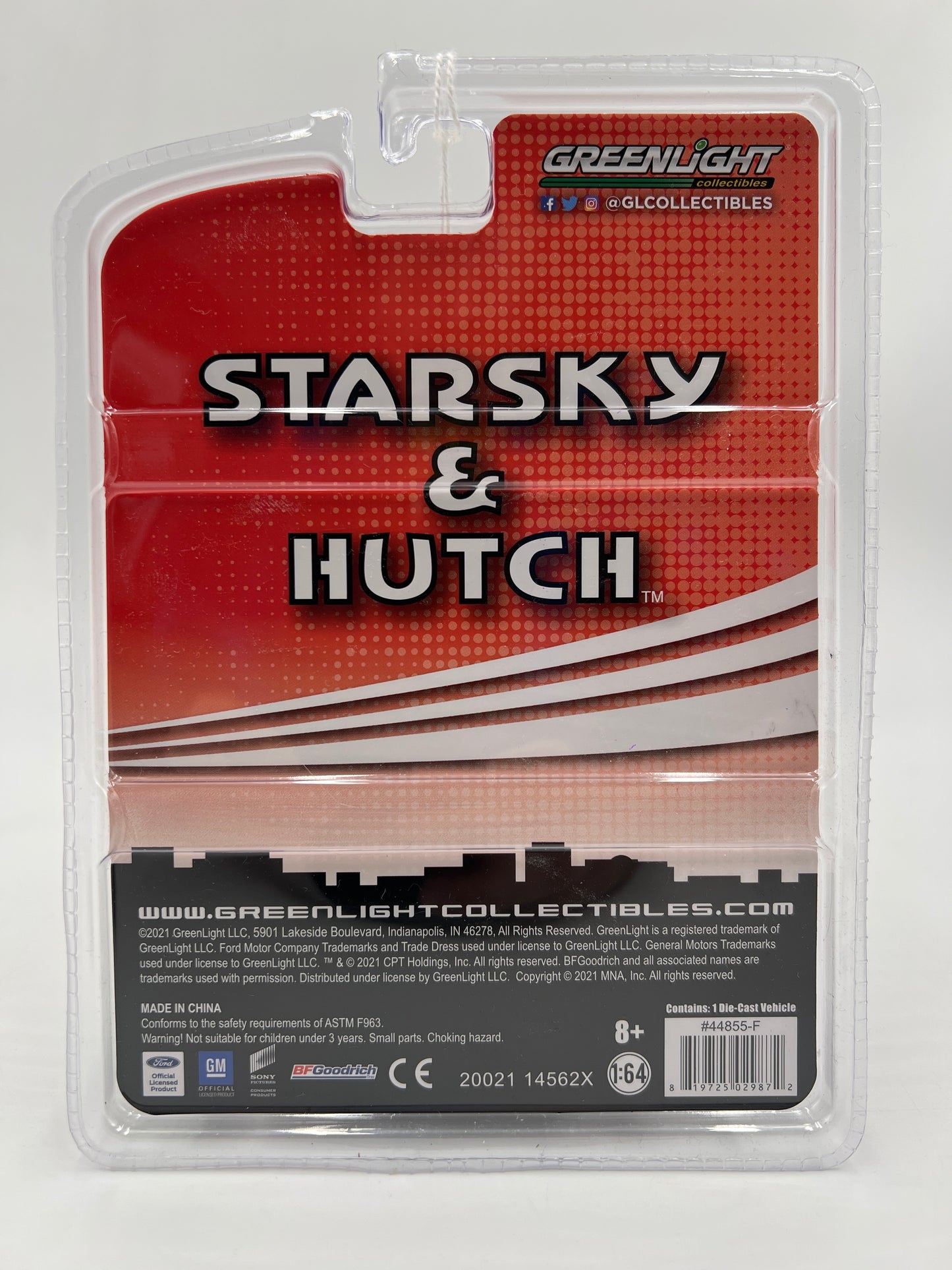 Greenlight Hollywood Starsky & Hutch CHASE 1976 Ford Gran Torino Red