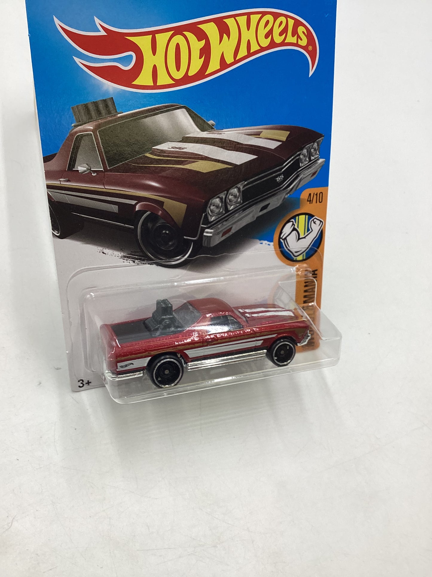 2017 Hot Wheels #216 68 El Camino Red 8C