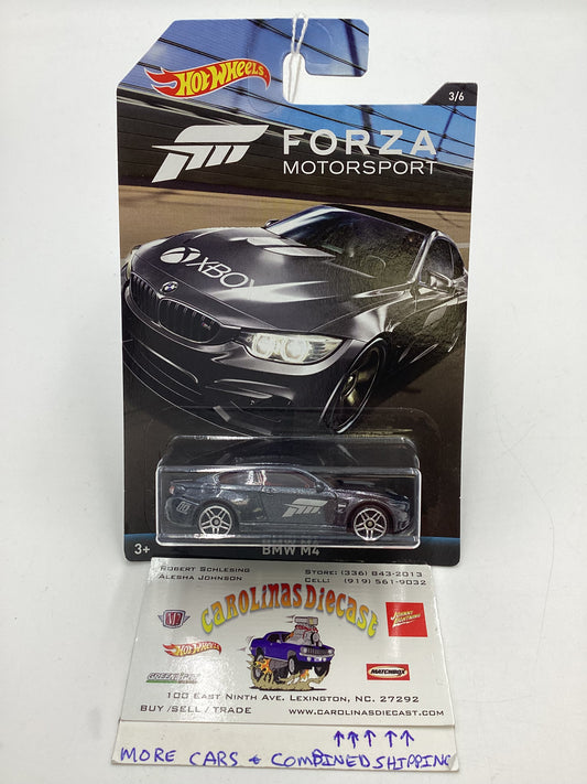 2017 Hot Wheels Forza Motorsport #5 BMW M4 Dark Gray