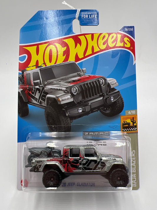 2022 Hot Wheels Walmart Exclusive Zamac 2 #26 20 Jeep Gladiator Borla 145B