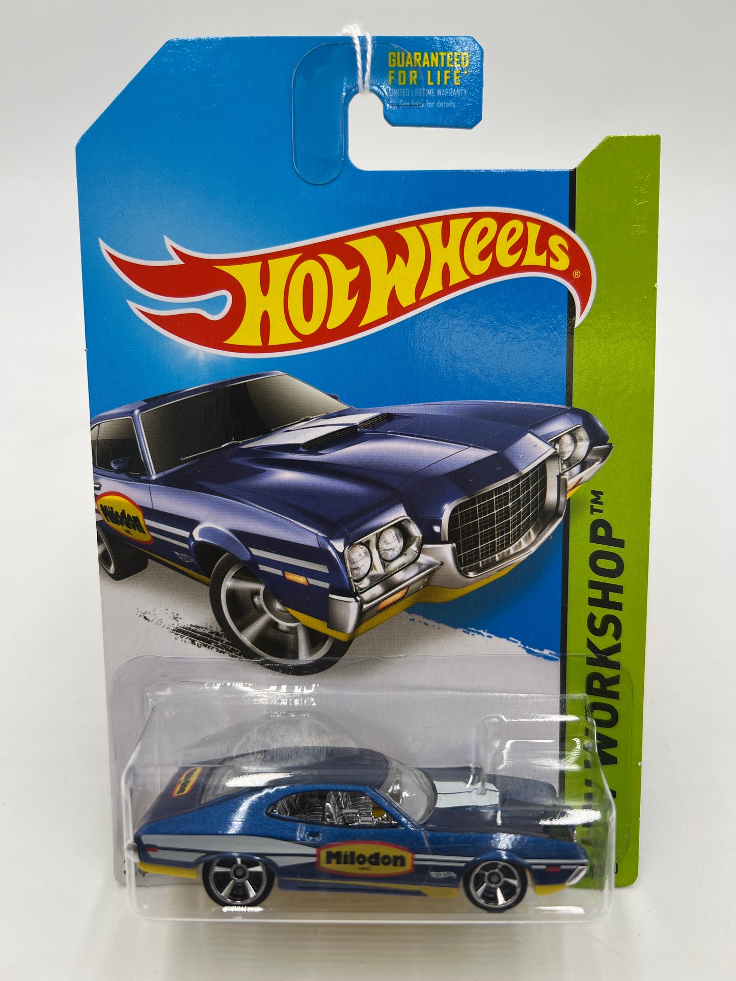 2014 Hot Wheels Workshop #248 72 Ford Gran Torino Sport Blue 22D