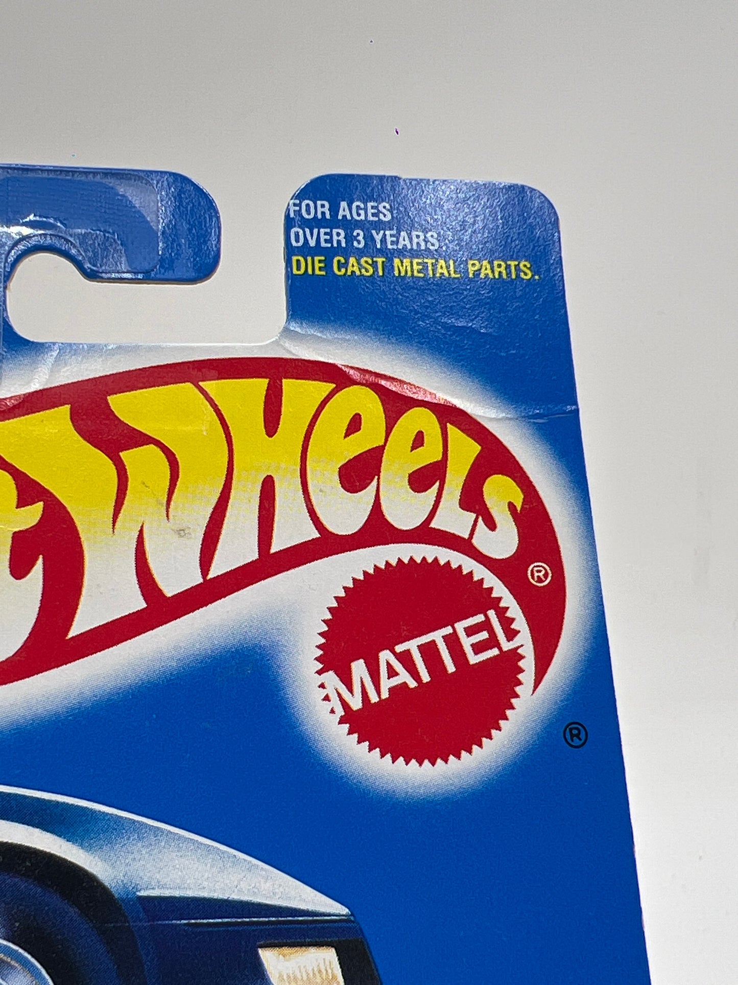 1995 Hot Wheels Treasure Hunt Series #6 Real Riders 63 Split Window Corvette Blue W/Protector