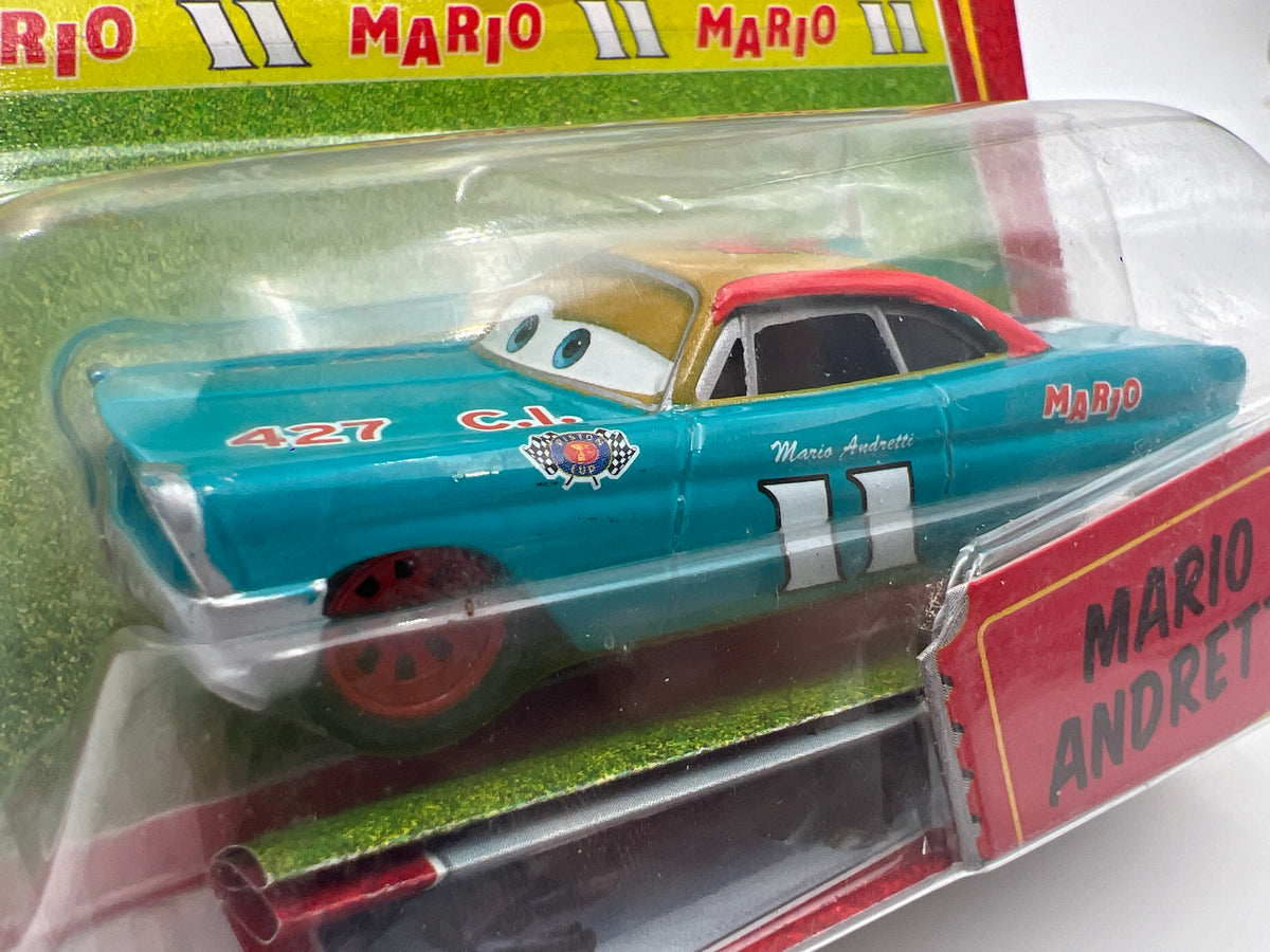 Disney Pixar The World Of Cars Race O Rama #97 CHASE Mario Andretti