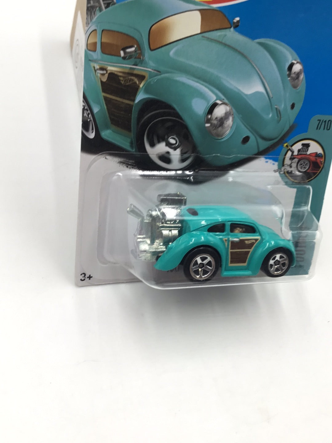 2017 hot wheels #74 Volkswagen Beetle Tooned PP6