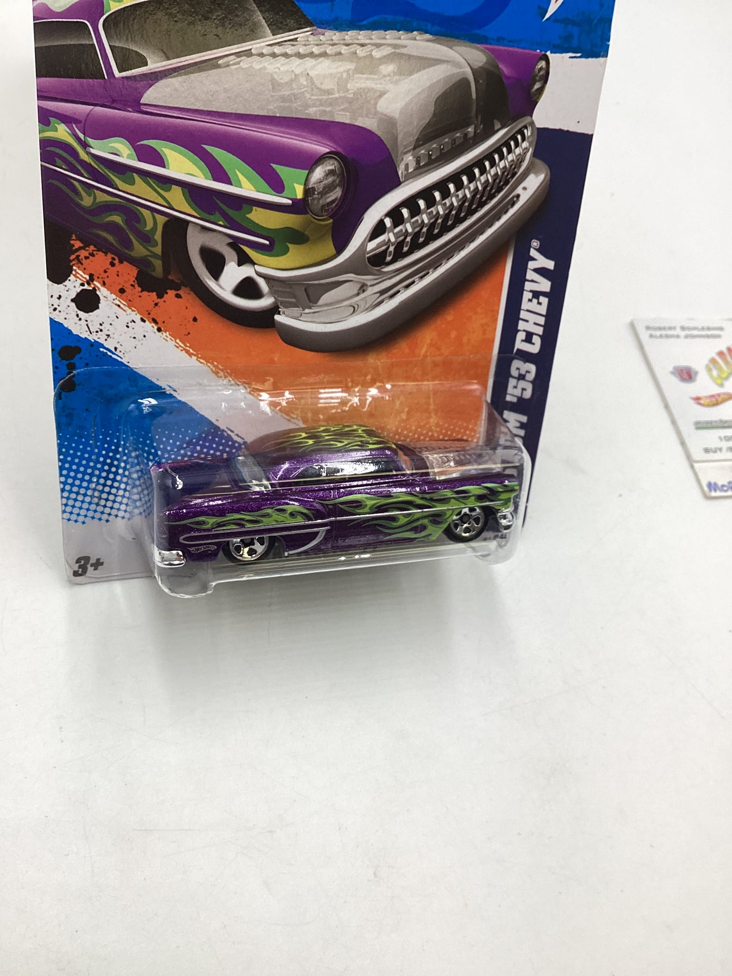 2011 Hot Wheels #91 Purple Custom 53 Chevy 11C