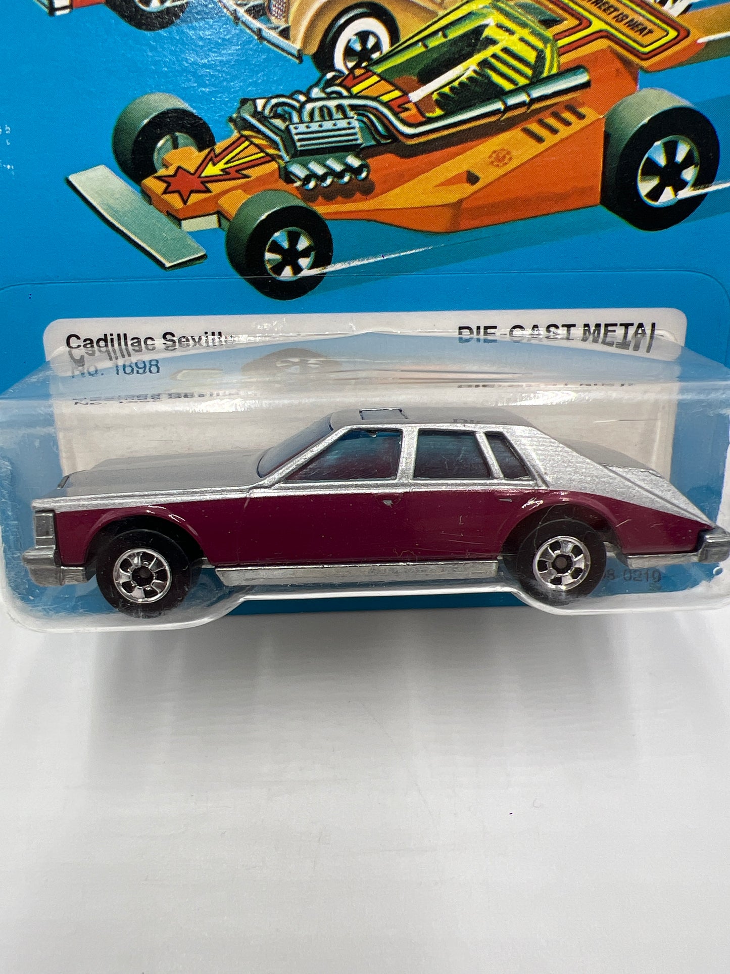 Hot Wheels Original 1982 #1698 Cadillac Seville Unpunched W/Protector