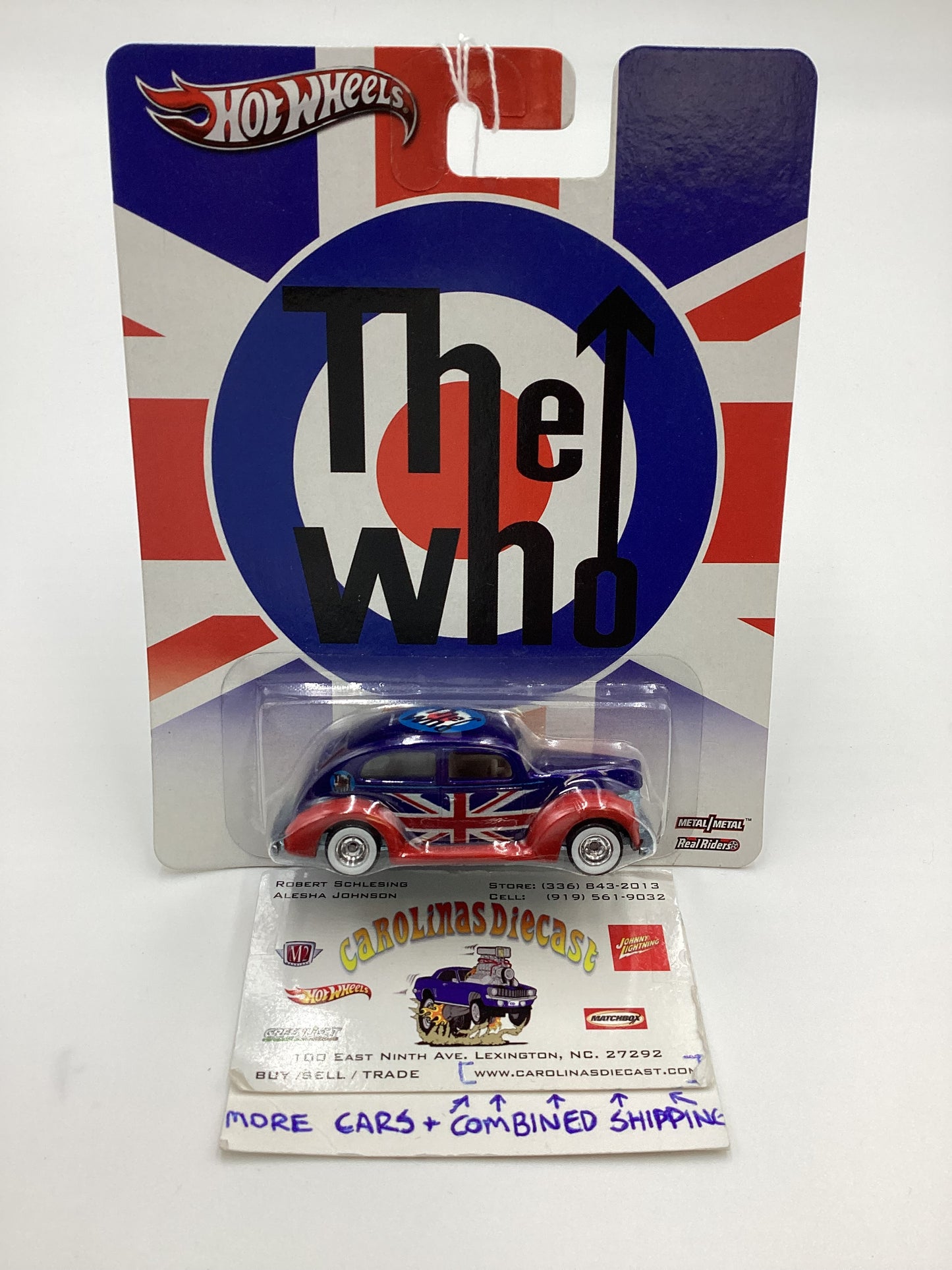 Hot Wheels The Who Premium Fat Fendered 40 Blue/Red