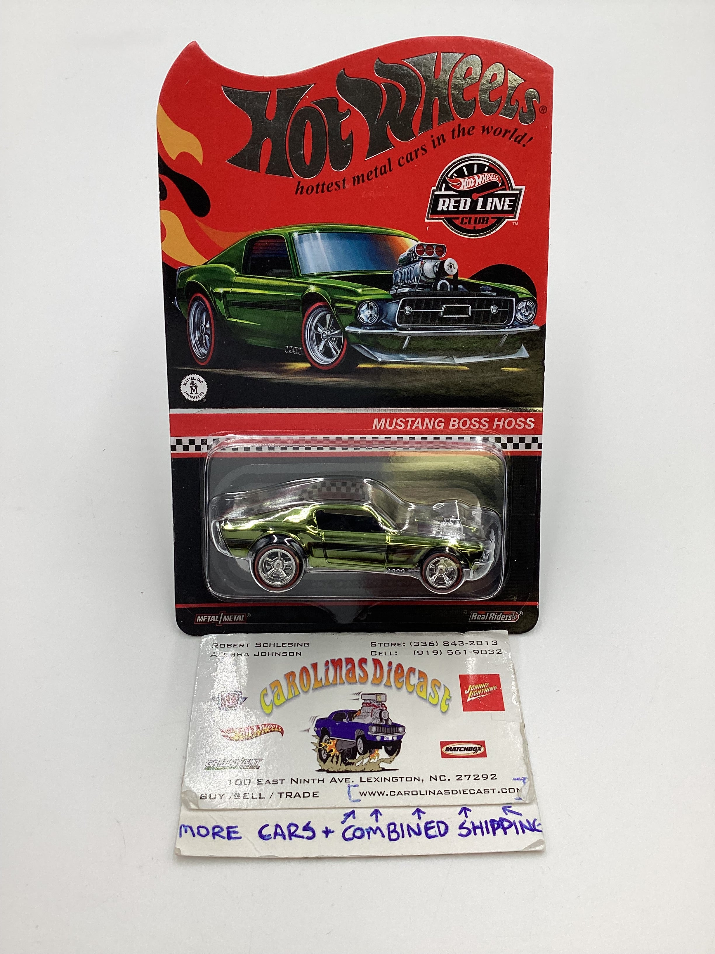 Hotwheels RLC fashion Mustang Boss Hoss