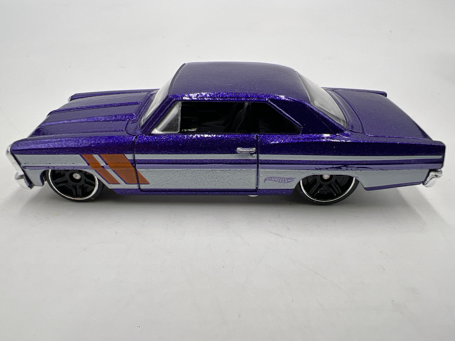 2015 Hot Wheels Mystery Models Series 1 #8 66 Chevy Nova Purple