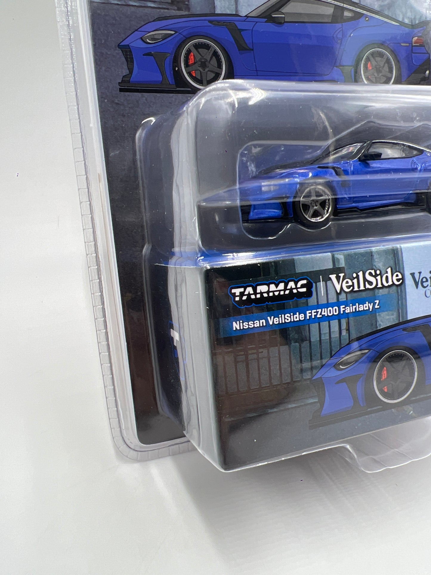 Tarmac Works Mijo Exclusives Nissan VeilSide FFZ400 Fairlady Z Blue