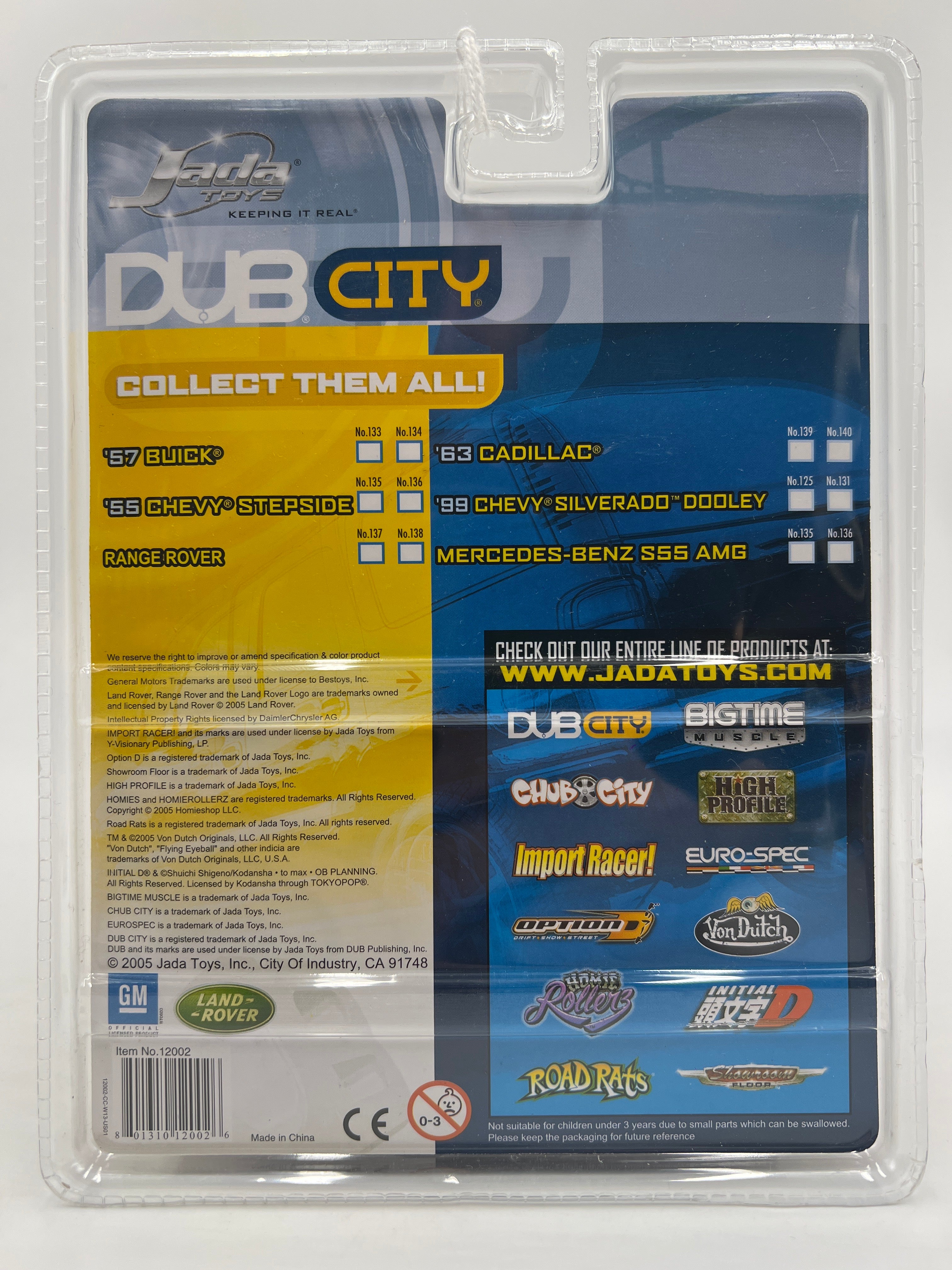 Jada Toys Dub City Euro Spec Wave 13 #144 Mercedes-Benz S55 AMG