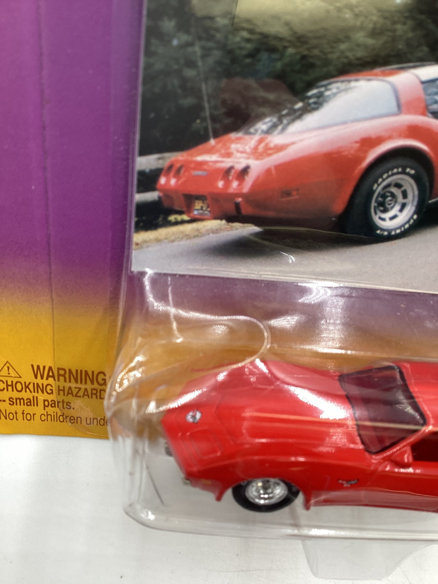 Johnny Lightning Classic Gold Collection #15 1979 Corvette Red J Hook Vein