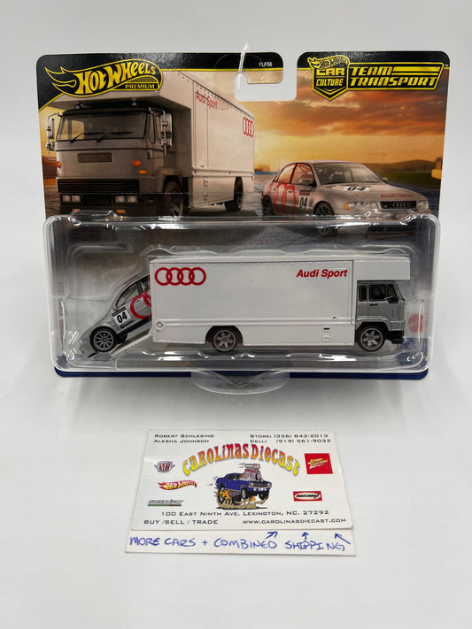 Hot Wheels Team Transport #77 Audi S4 Quattro & Fleet Flyer 281G