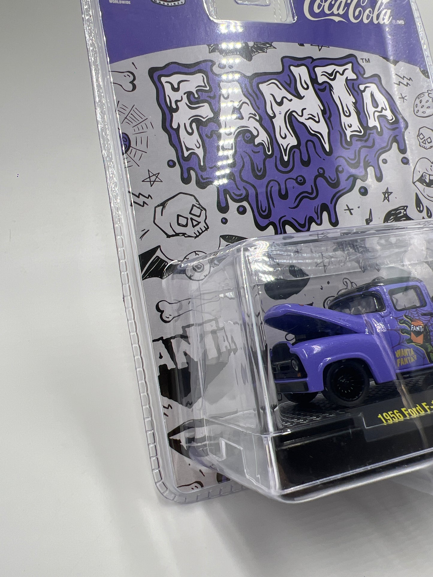 2025 M2 Machines Fanta 1956 Ford F-100 Truck Custom Purple A63 198A