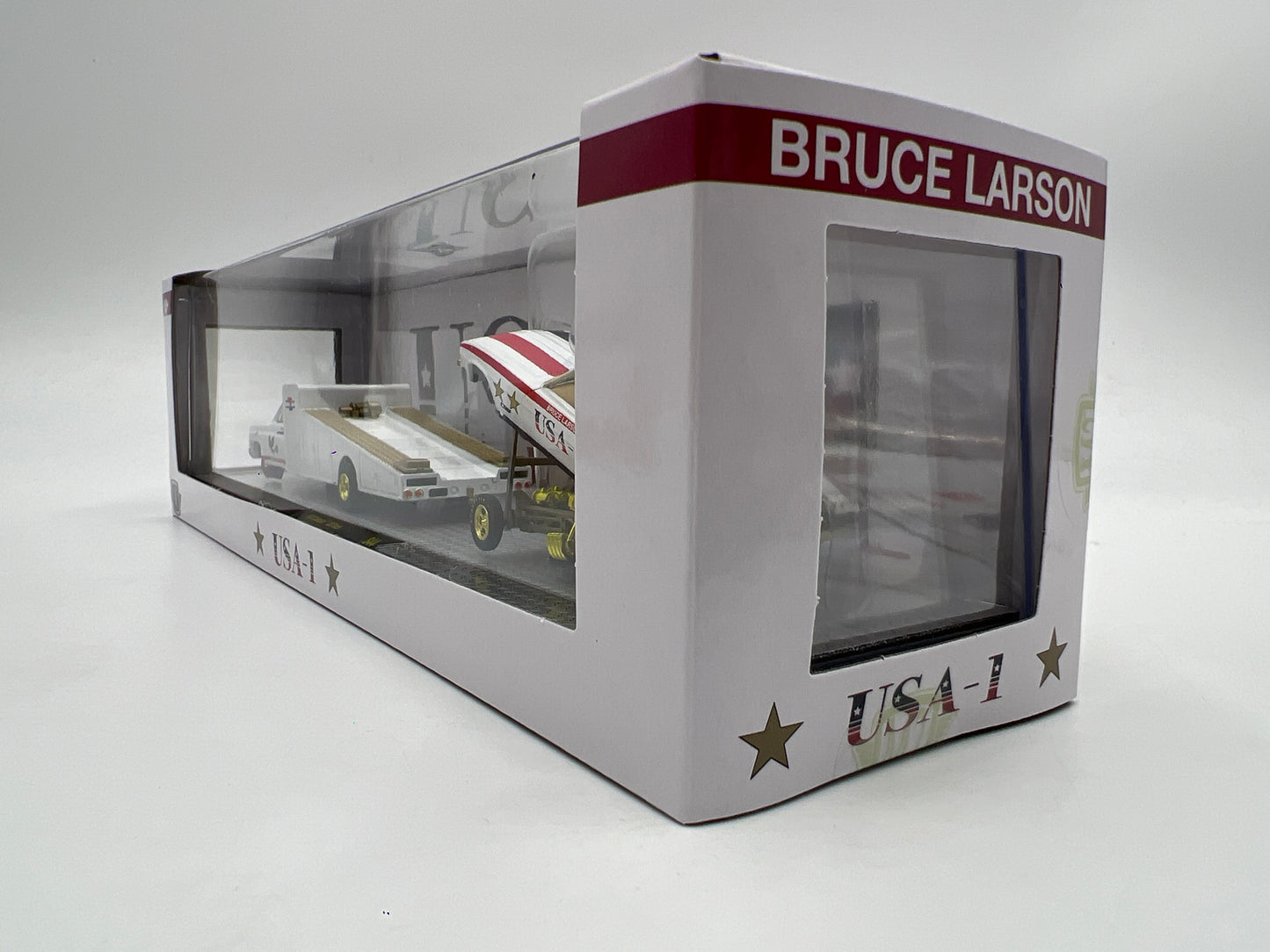 2025 M2 Machines Auto Haulers CHASE 1973 Chevrolet C30 Truck & 1969 Chevrolet Camaro Funny Car USA-1 S44