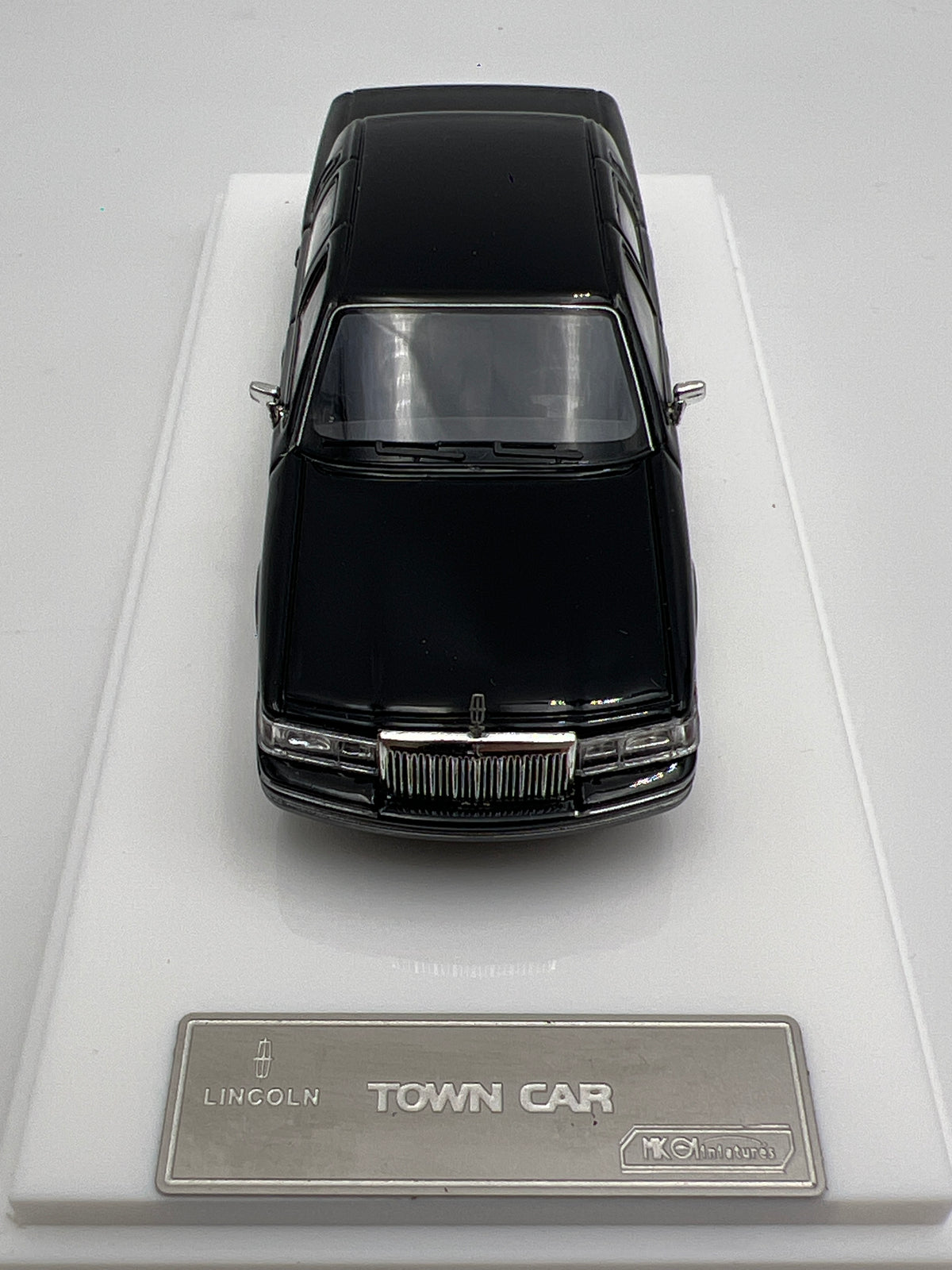 MK Miniatures 1/64 Scale Lincoln Town Car Black