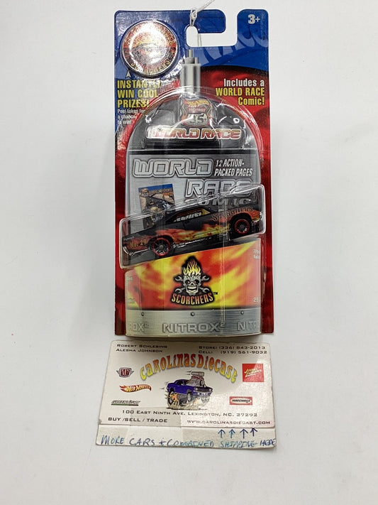 Hot wheels Highway 35 World Race 70 Plymouth Road Runner 29/35 156I