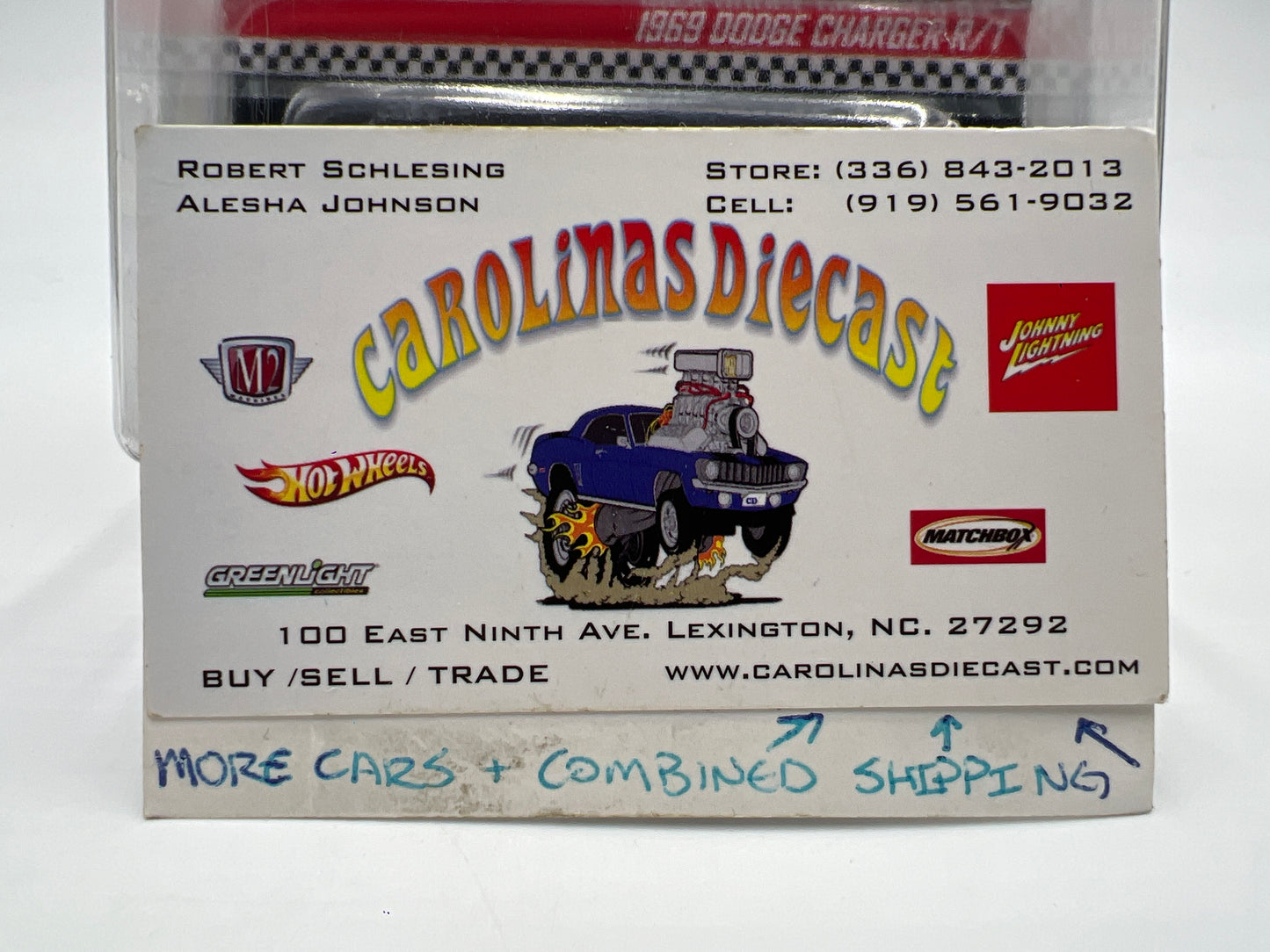 2024 Hot Wheels RLC 16754/17500 1969 Dodge Charger R/T Black W/Protector Cracked Blister