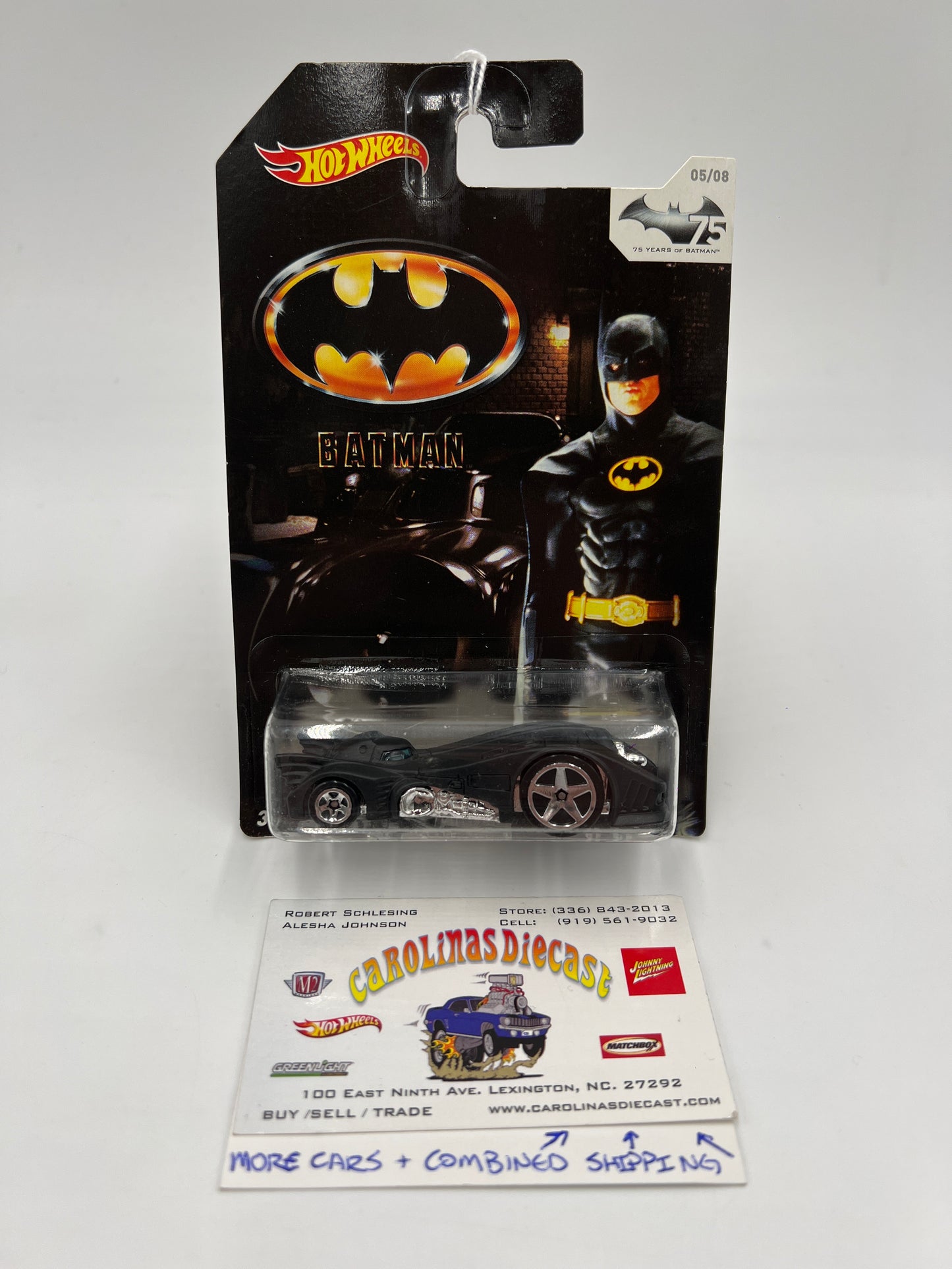 Hot Wheels Batman 75th Anniversary Set #5 Batmobile 117A