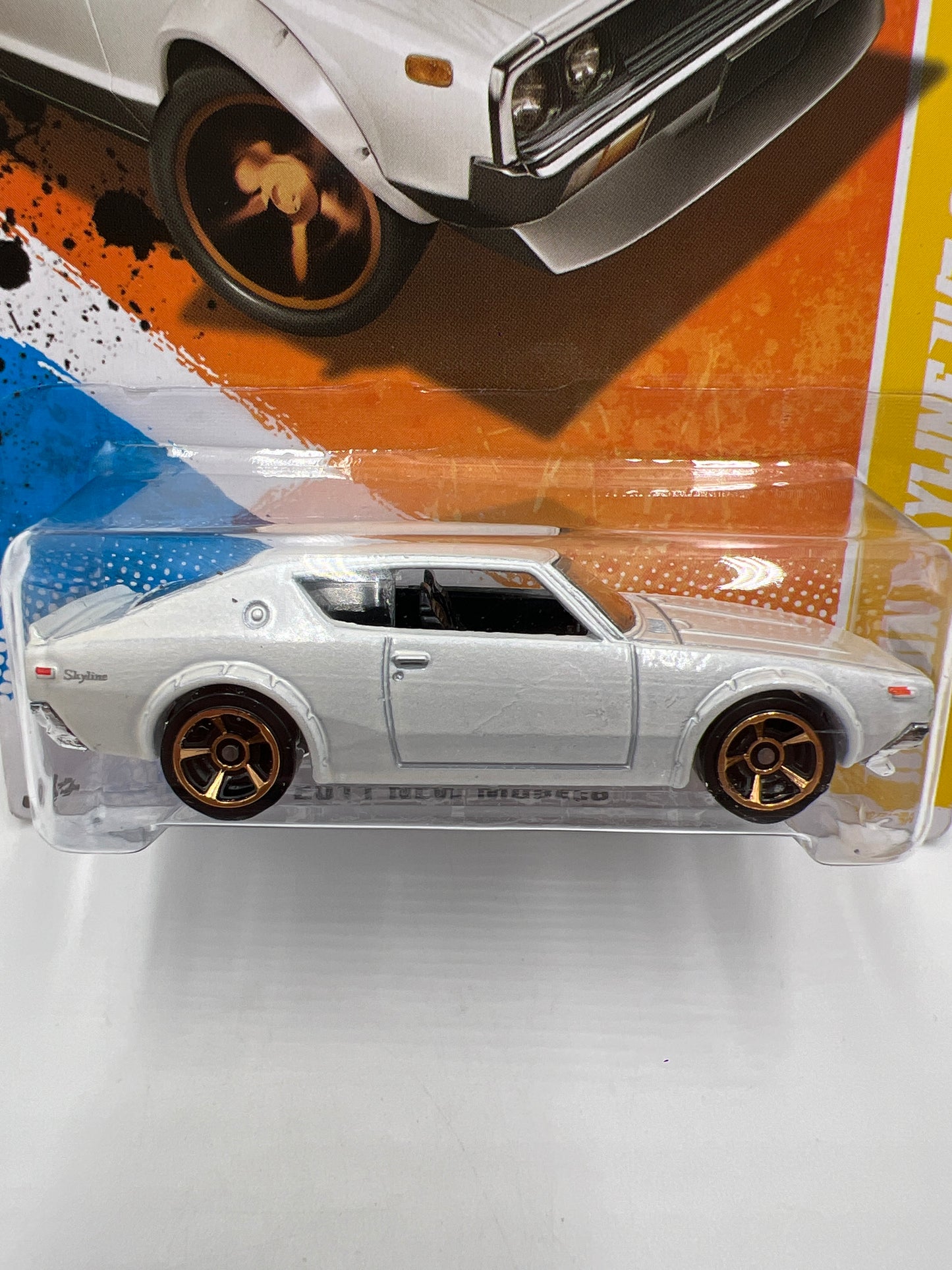 2011 Hot Wheels New Models #22 Nissan Skyline H/T 2000GT-R White 82A