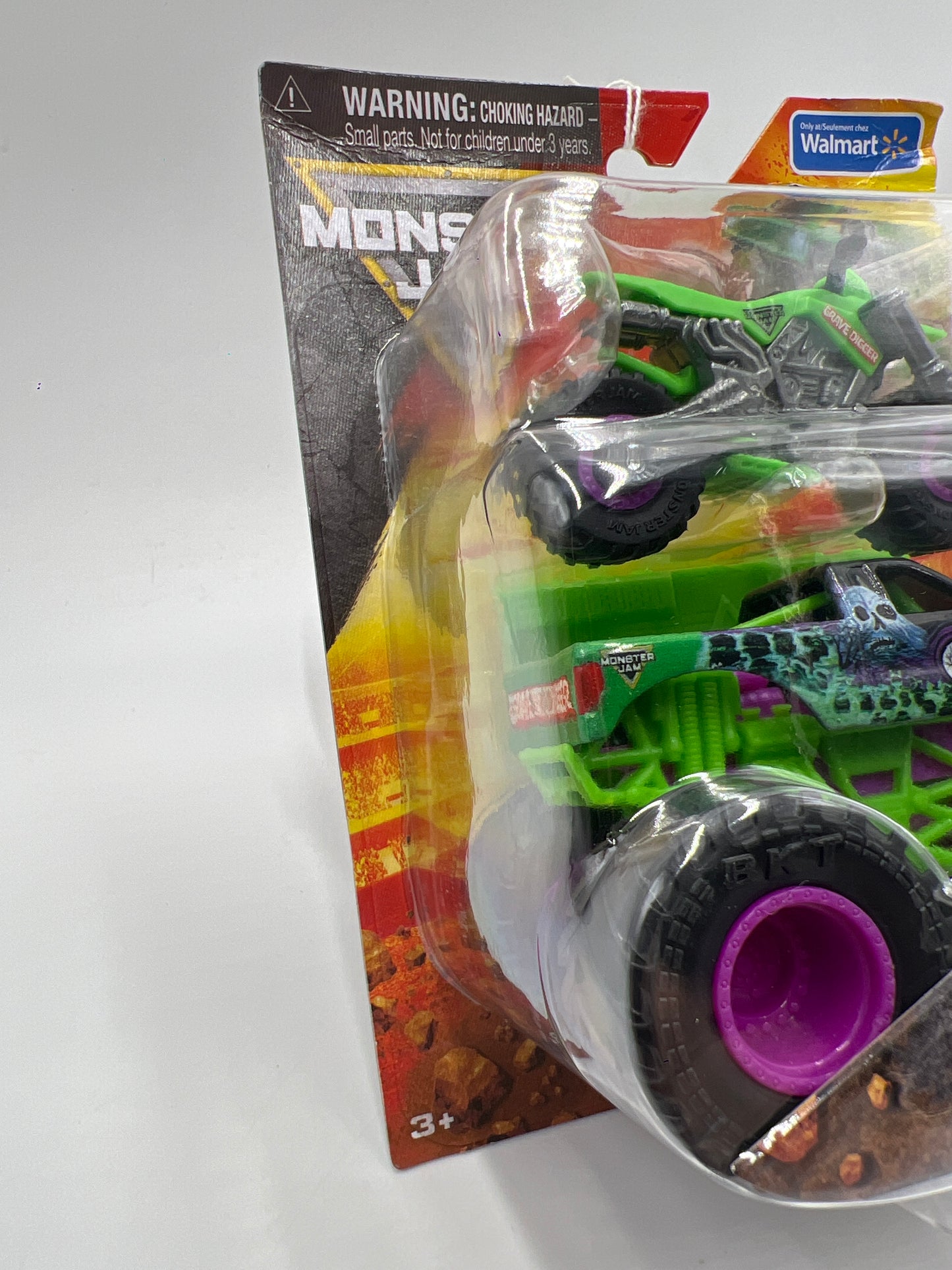 Monster Jam Walmart Exclusive 2 Pack Grave Digger W/Dirt Bike 134A