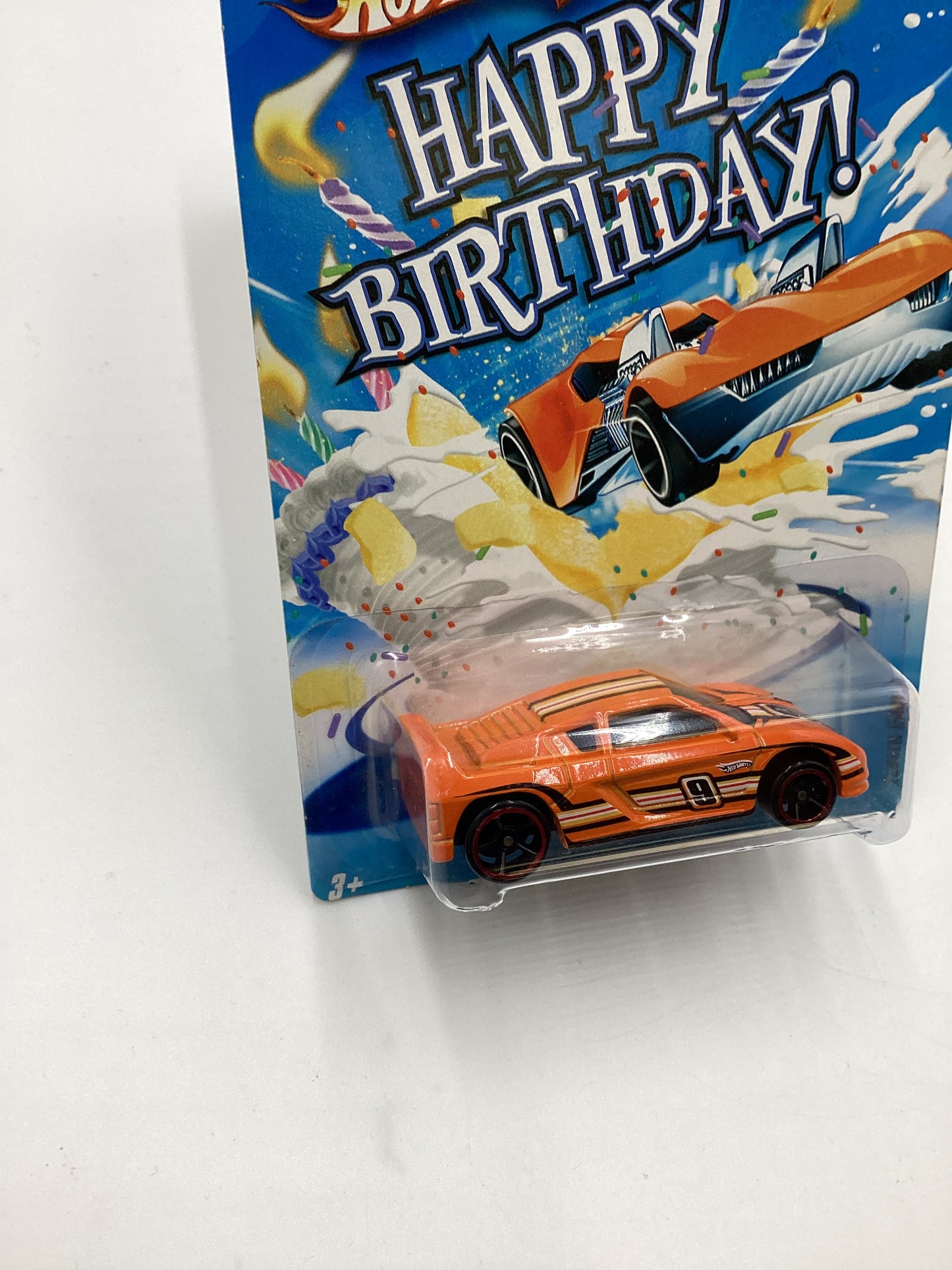 Hot Wheels Happy Birthday Zender Fact 4 Orange SR