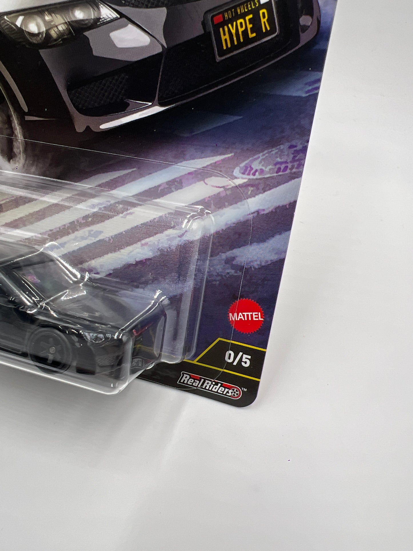 2025 Hot Wheels Premium Ronin Run II CHASE #0 07 Honda Civic Type R Black W/Protector 2