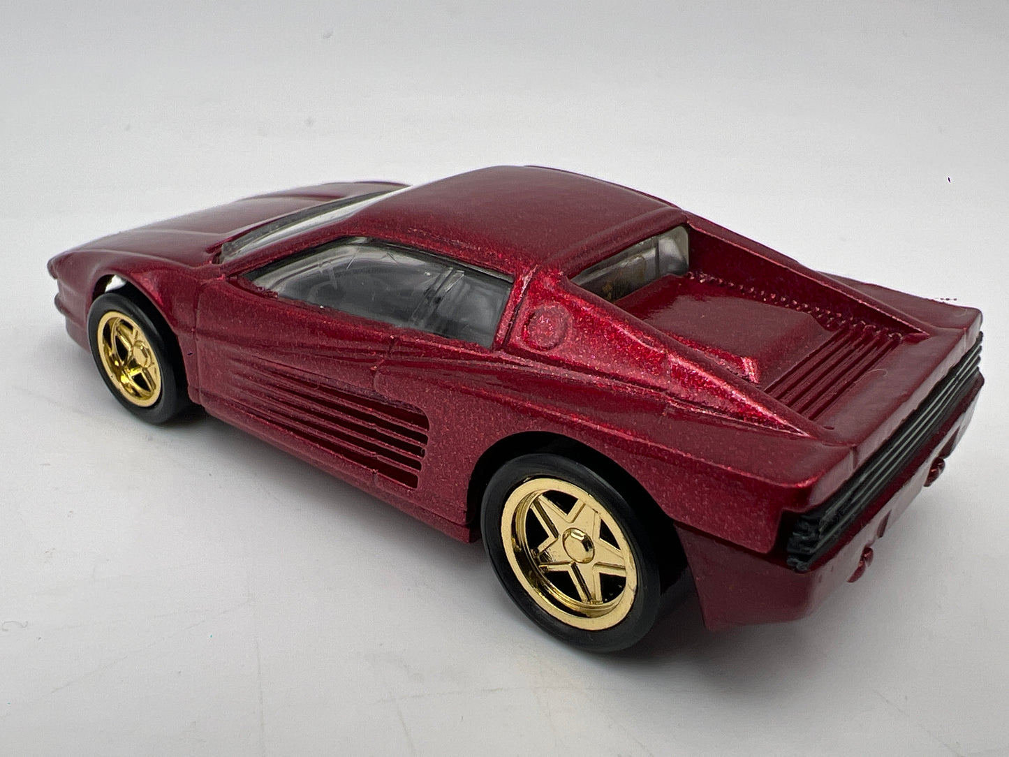 Hot Wheels FAO Schwarz History Of Hot Wheels II Set Ferrari Testarossa Red Loose