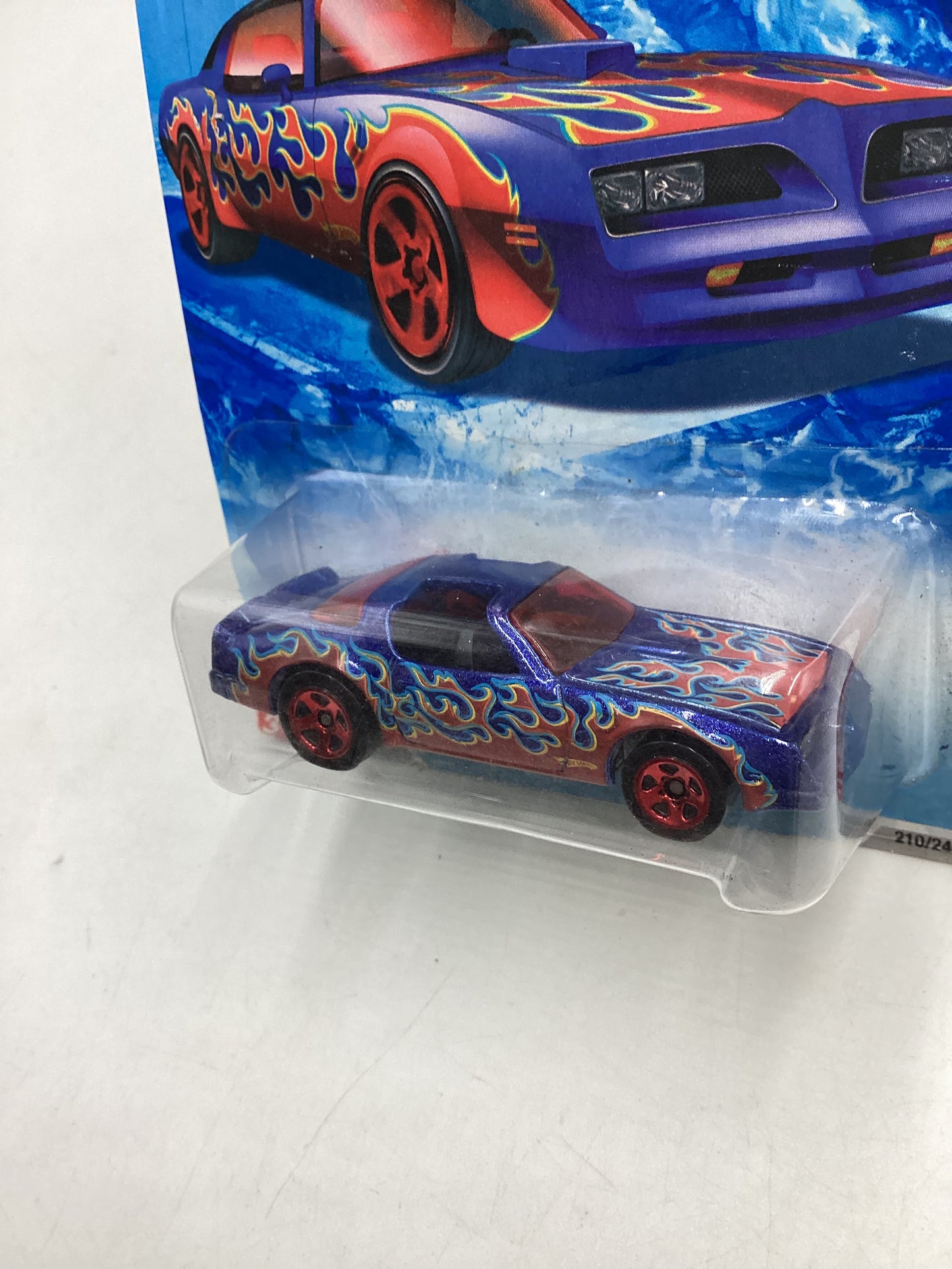 2010 Hot Wheels #210 Blue Hot Bird 45D