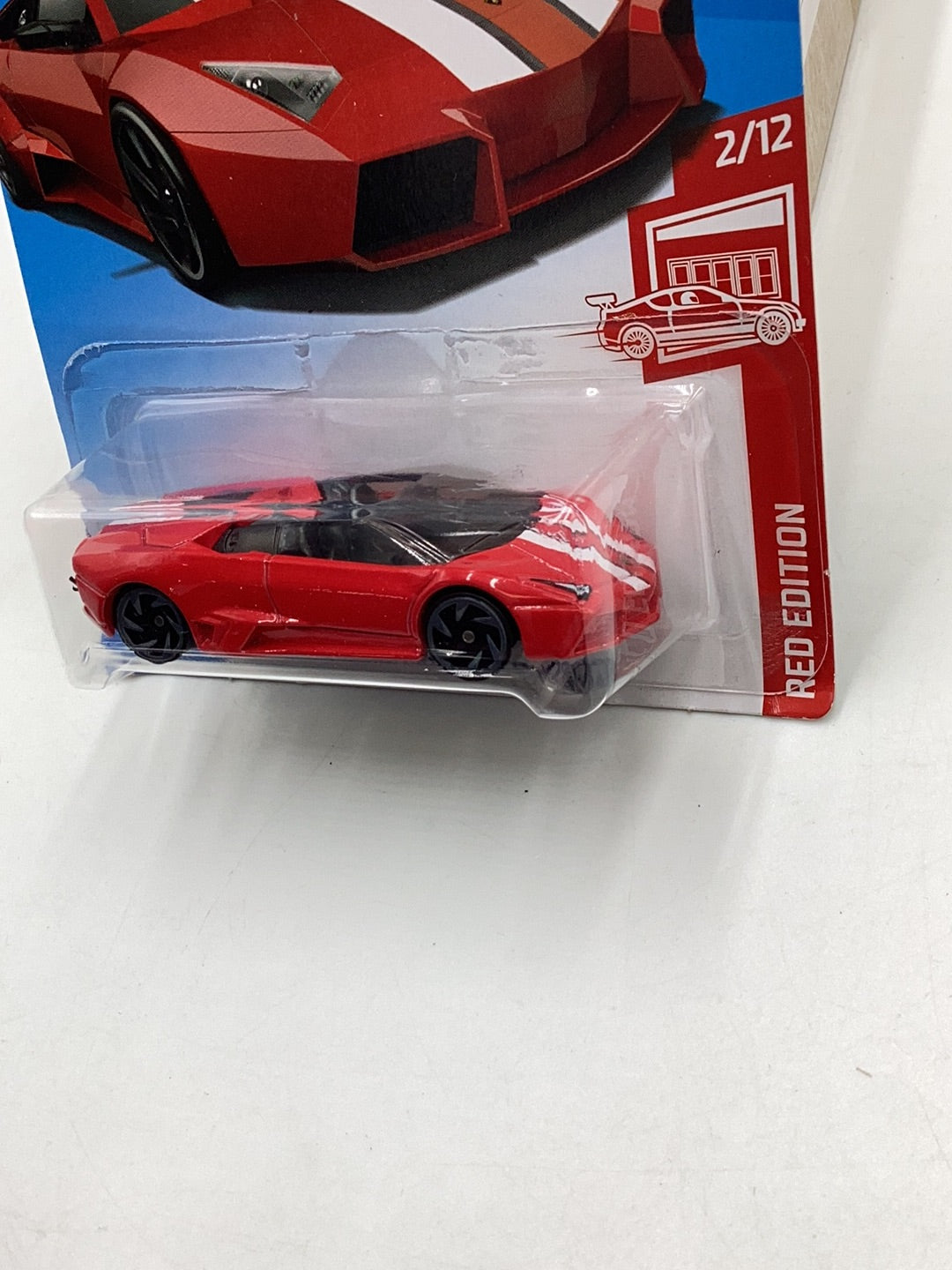 2019 hot wheels #18 Lamborghini Reventon Roadster Red Edition target exclusive 150C