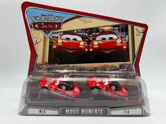 Disney Pixar The World Of Cars 2 Pack Movie Moments Mia & Tia