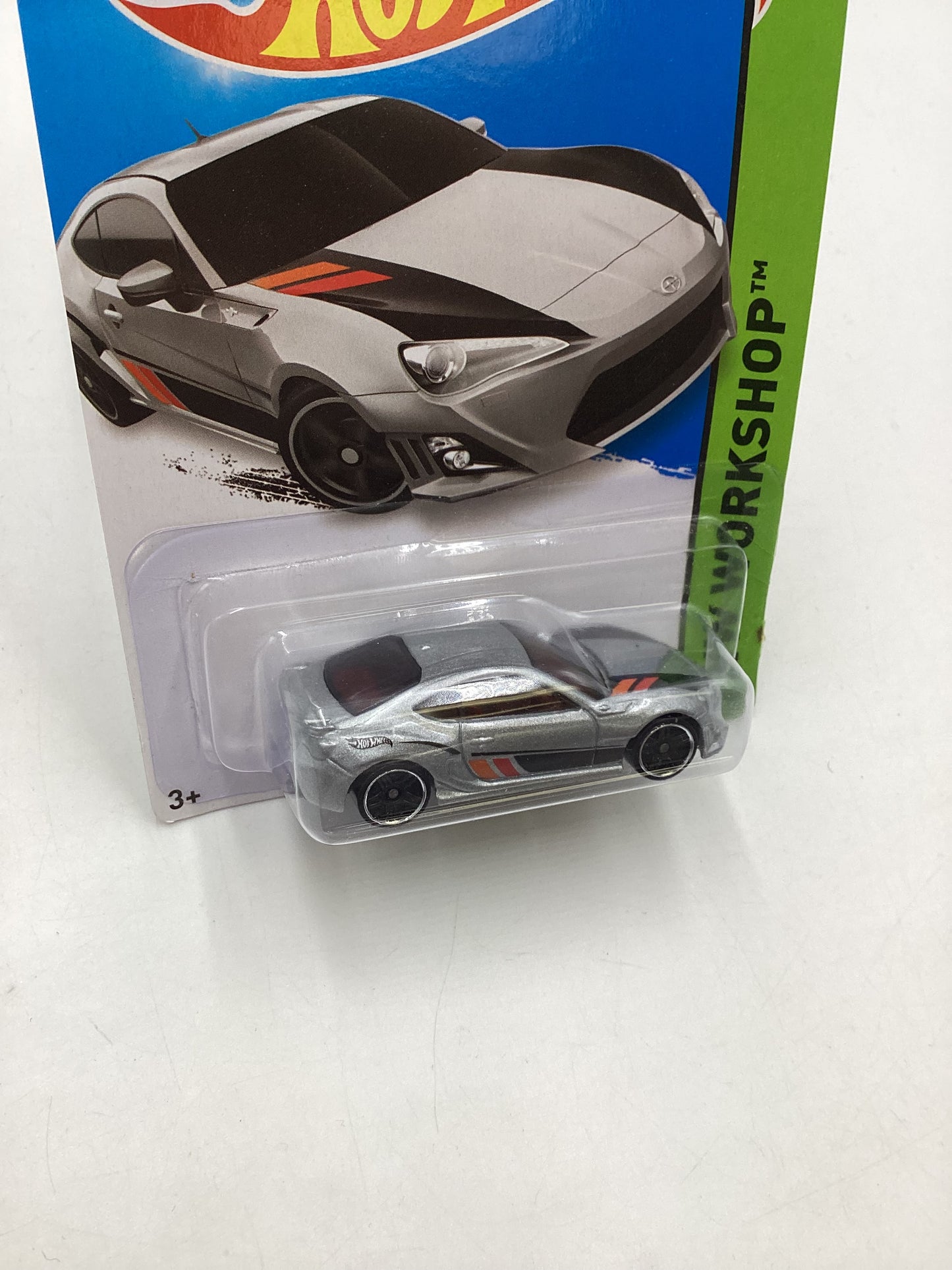 2014 Hot Wheels #227 Scion FR-S Silver 82A