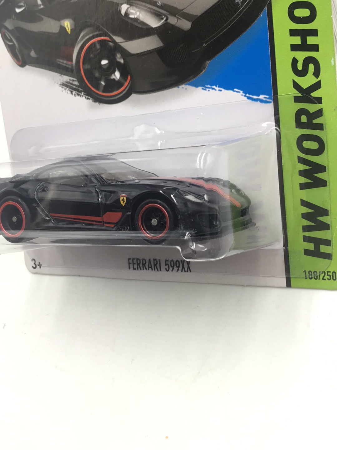 2015 hot wheels super treasure hunt Ferrari 599XX W/Protector