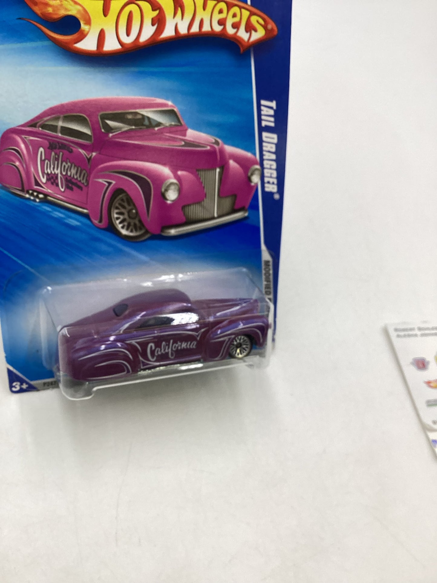 2009 Hot Wheels #157 Tail Dragger Purple 56E