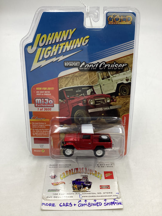 Johnny Lightning Toyota Land Cruiser MiJo exclusive 1980 Toyota Land Crusier