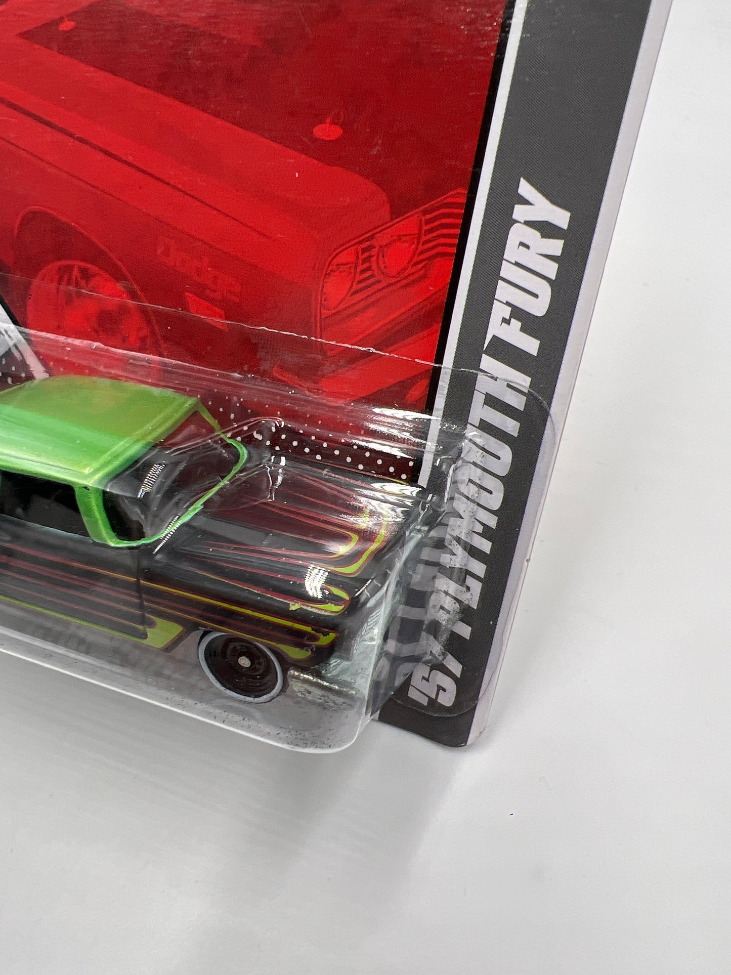 Hot Wheels Premium Garage Series #6 57 Plymouth Fury Black/Green