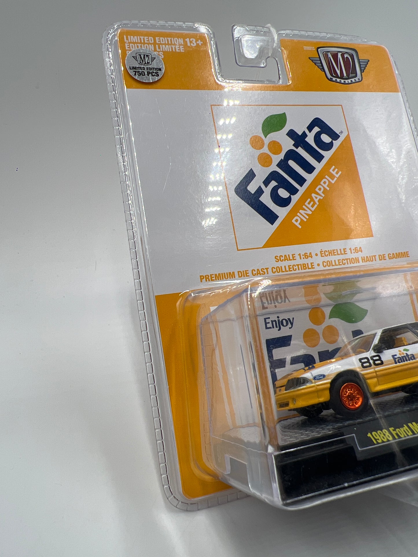 M2 Machines Fanta CHASE 1988 Ford Mustang GT A14