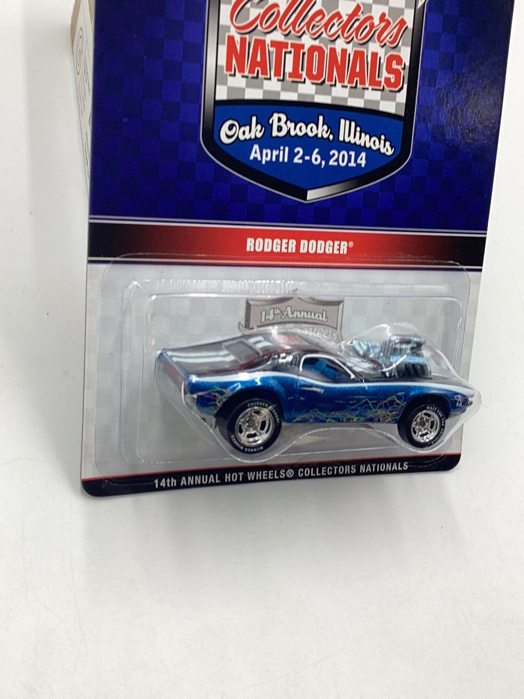 Hot Wheels 14th annual collectors nationals Rodger Dodger 1029/2000 with protector