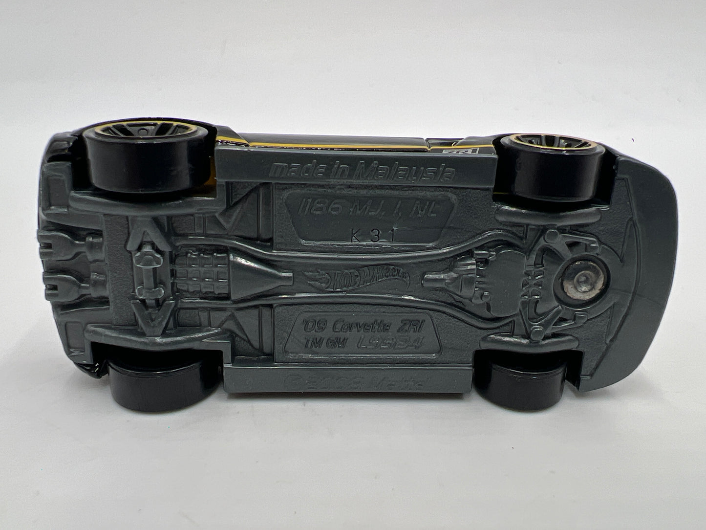 Hot Wheels 1/64 Multipack Exclusive 09 Corvette ZR1 Black/Yellow Loose