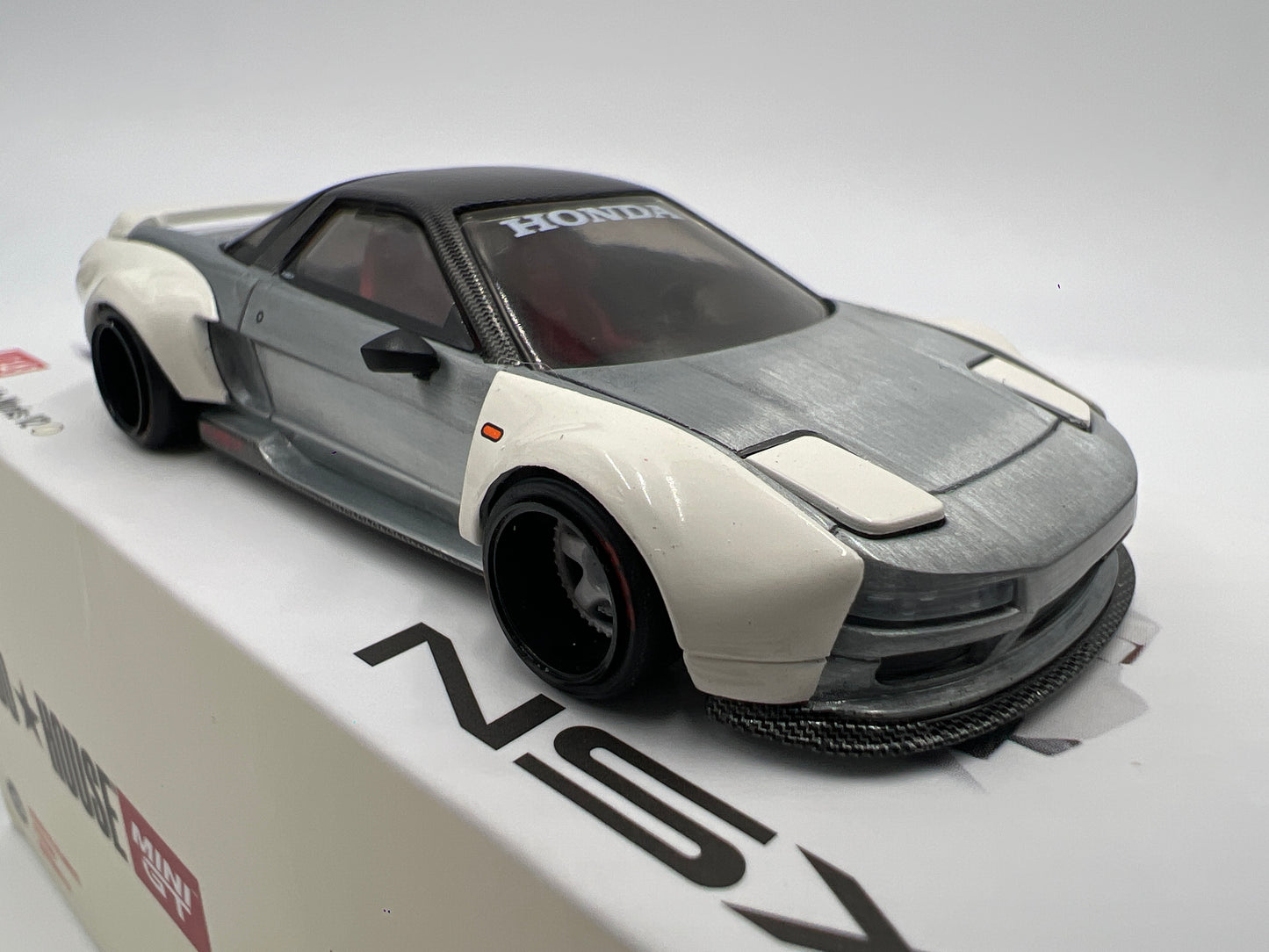 Mini GT x Kaido House RAW CHASE #148 Honda NSX Kaido Works V2 White