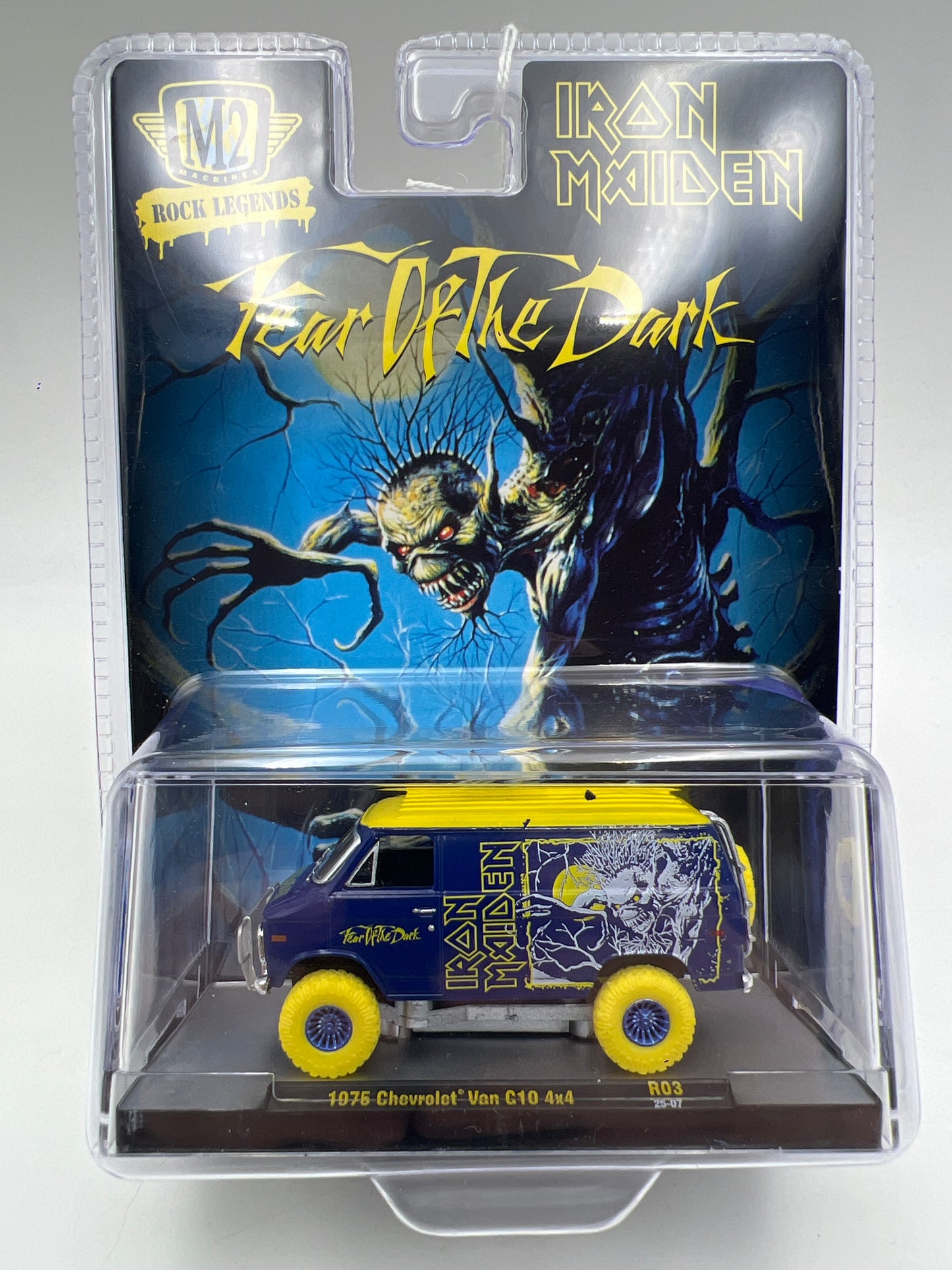 M2 Machines R03 Rock Legends Iron Maiden CHASE 1975 Chevrolet Van G10 4x4