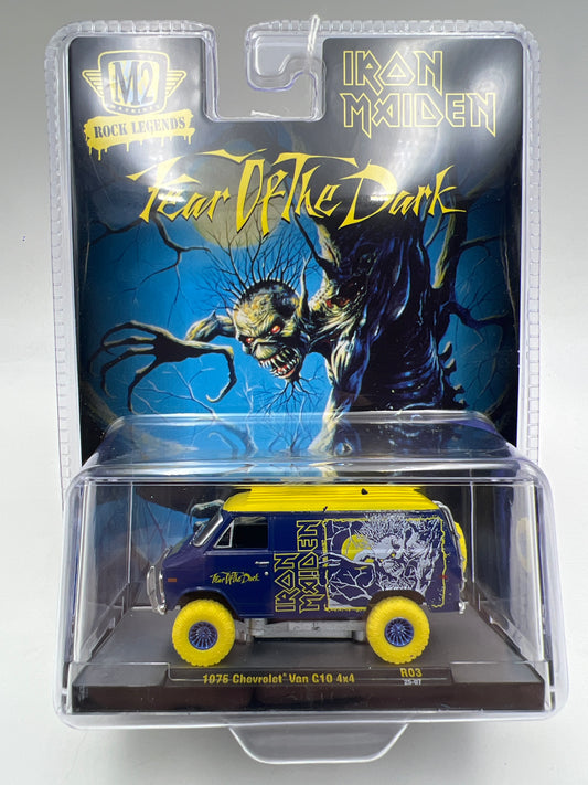 M2 Machines R03 Rock Legends Iron Maiden CHASE 1975 Chevrolet Van G10 4x4