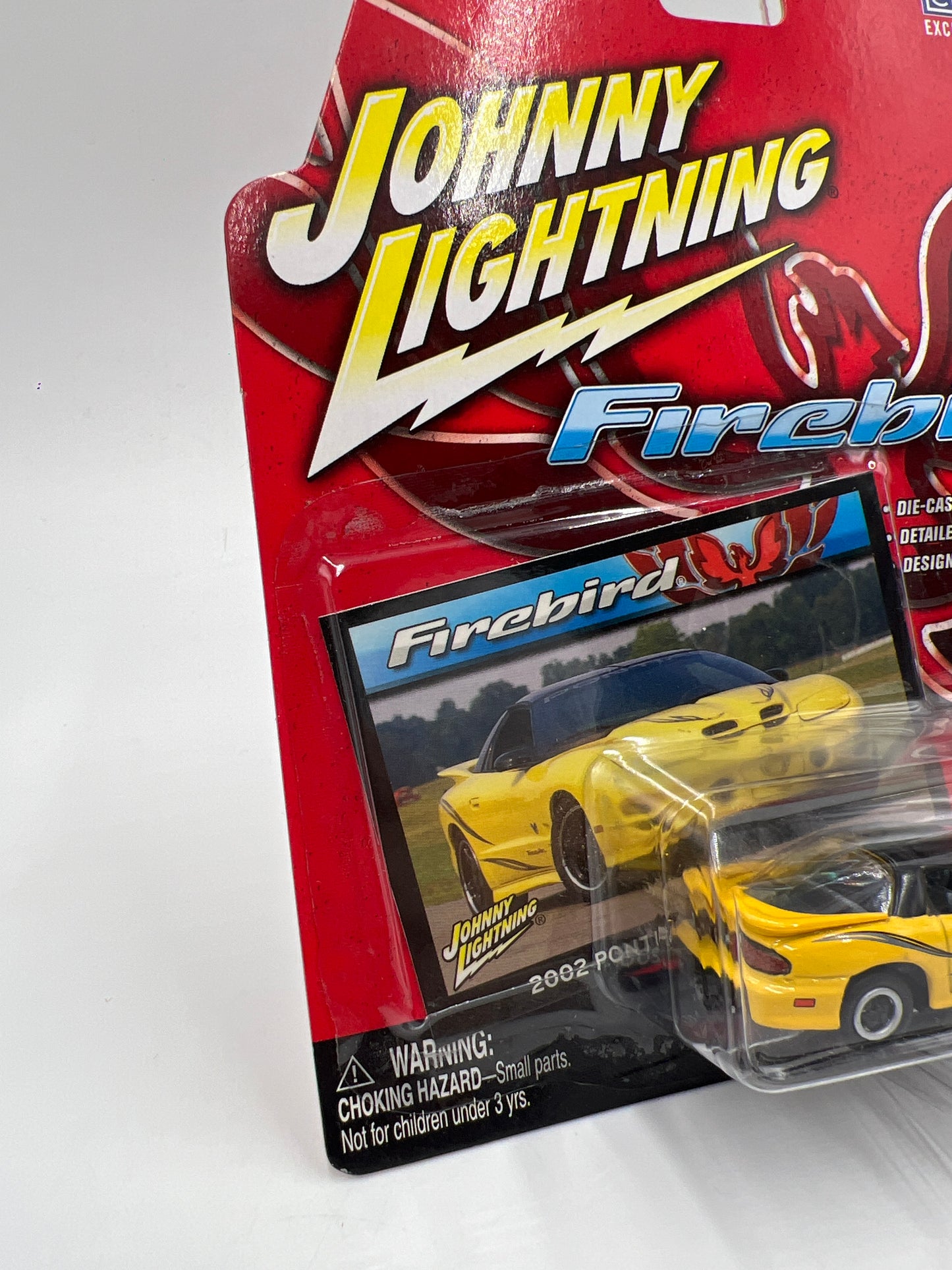 Johnny Lightning Firebird Series Release 1 2002 Pontiac Firebird WS-6 Yellow