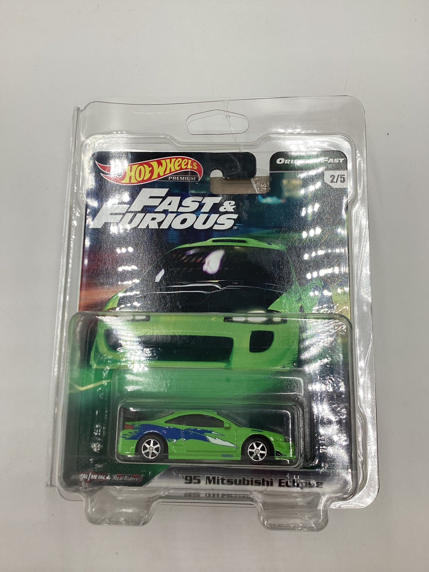 Hot wheels Fast and furious Original Fast #2 95 Mitsubishi Eclipse 2/5