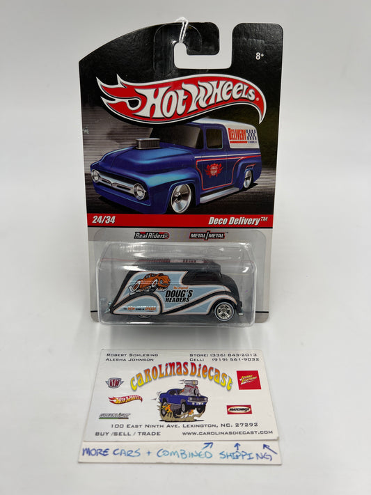Hot Wheels Slick Rides #24 Deco Delivery Dougs Headers 243i