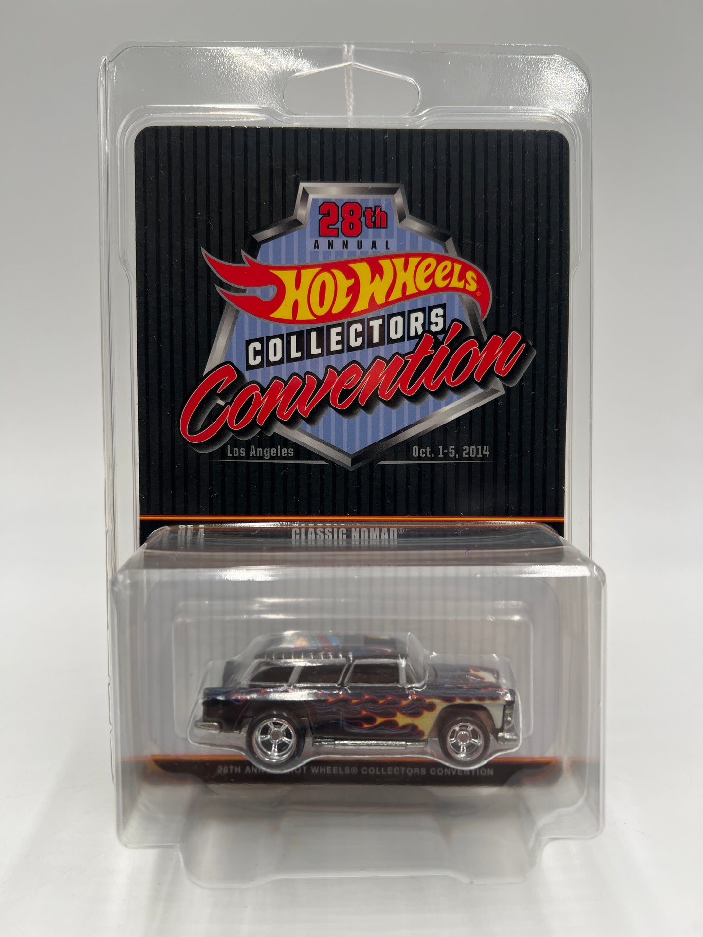 2014 Hot Wheels 28th Annual Collectors Convention LA #1113/2000 Classic Nomad W/Protector