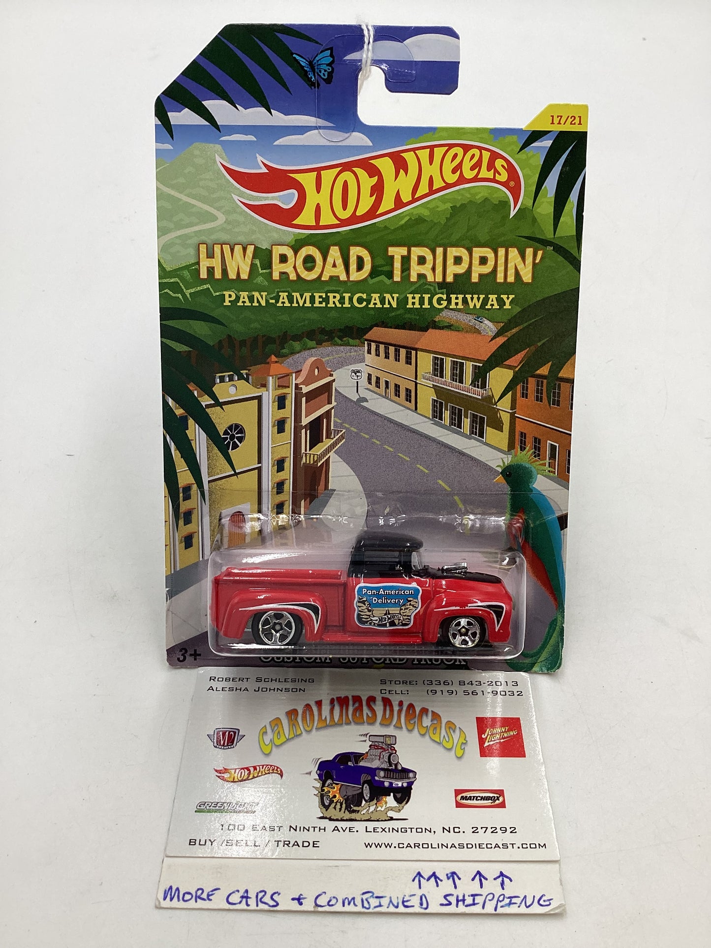 Hot Wheels Road Trippin 17/21 Custom 56 Ford Truck 161L