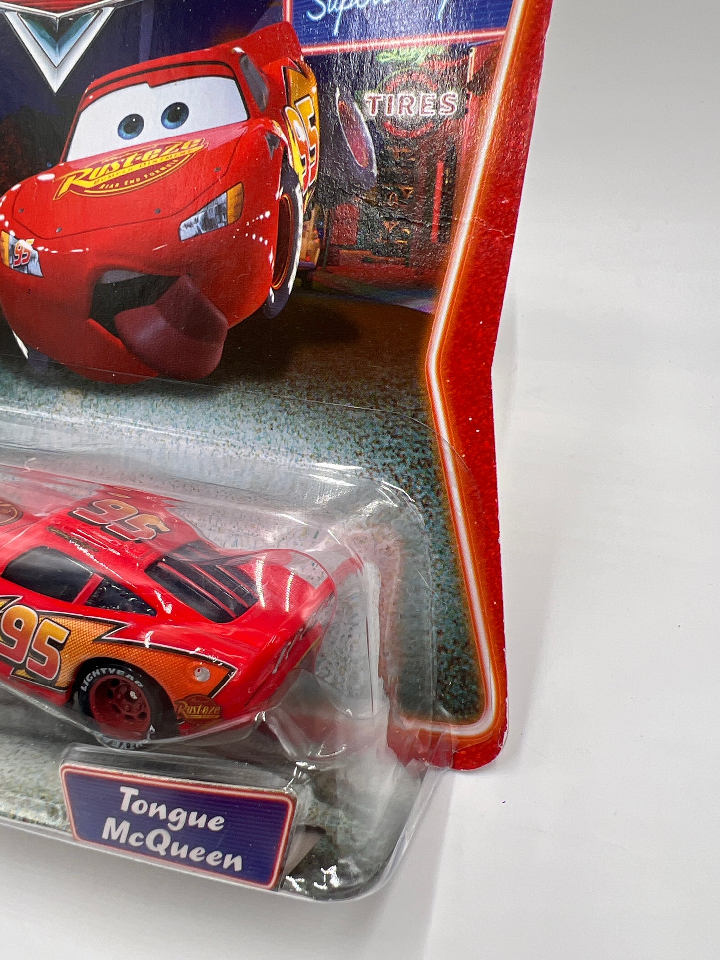 Disney Pixar Cars Supercharged Tongue McQueen