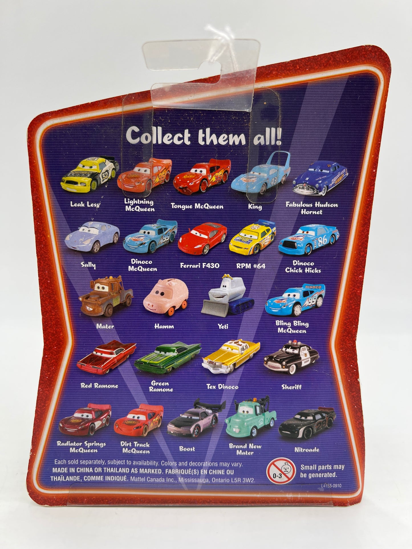 Disney Pixar Cars Supercharged Yeti 139B