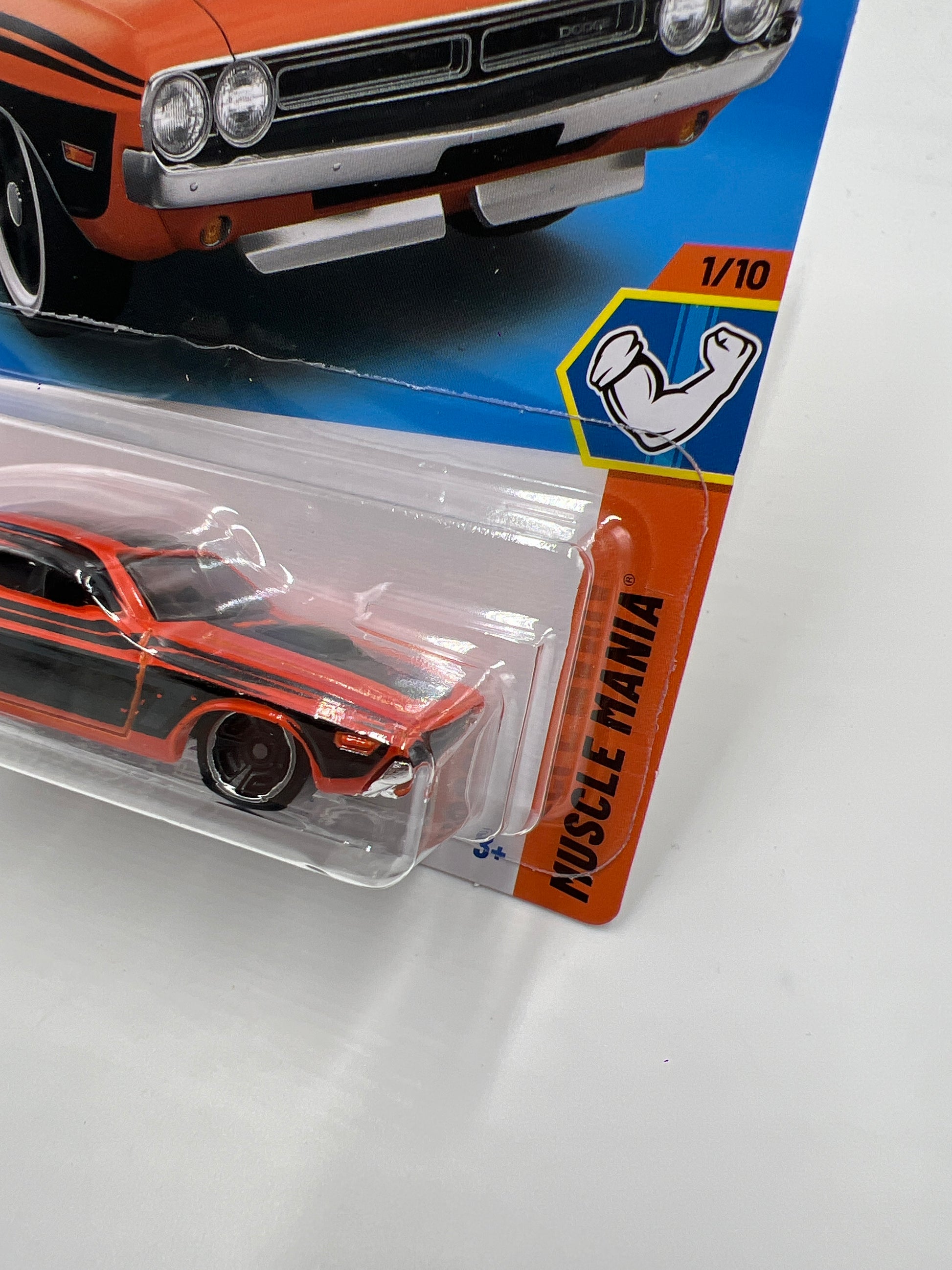 Hot Wheels '71 Dodge Demon 1:64 Scale Die-Cast Car - Orange, Toy For Ages 3+